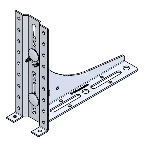Kątownik o dużej wytrzymałości BAP-SLW 180-150x200x2,5