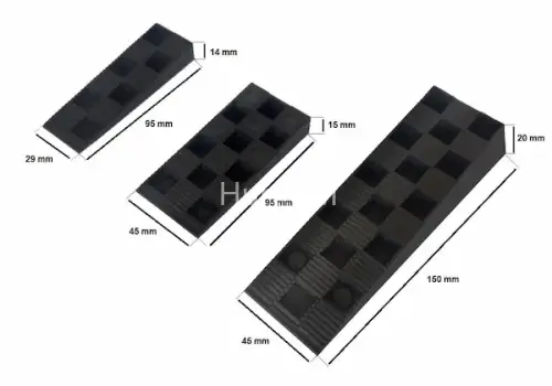 Kliny montażowe do okien rozmiary S, M, L