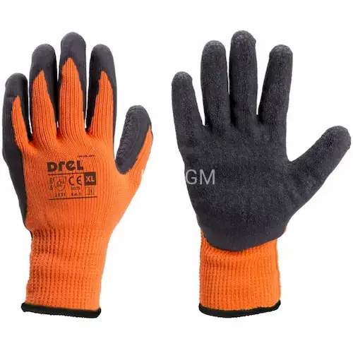 Rękawice BHP pokryte lateksem ocieplane rozmiar 10-XL