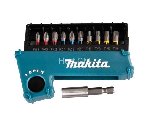 Zestaw końcówek udarowych 1/4 11szt. makita