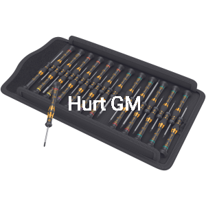 Zestaw wkrętaków kraftform micro esd big pack 1, 25cz.