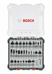 Zestaw frezów 30 szt. uchwyt 6mm