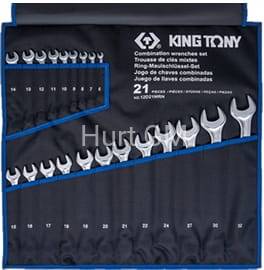 Zestaw kluczy płasko-oczkowych 6-32mm 21cz., etui