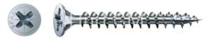 Wkręt do drewna ocynk biały (100) 4.0*60mm wirox mini