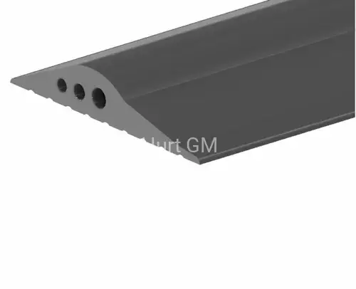 Uszczelka progowa garażowa, próg do bramy 78x14 mm
