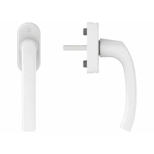 Klamka okienna Flensburg Secustik F9016/biel