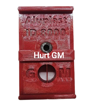 Szablon GM do wiercenia w profilu Aluplast IDeal 7000 / 8000