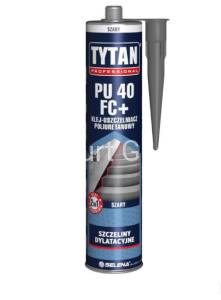 Klej uszczelniacz poliuretanowy pu 40 fc Tytan 300ml szary