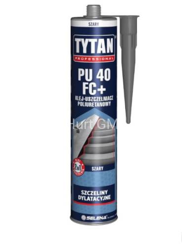 Klej uszczelniacz poliuretanowy pu 40 fc 300ml szary