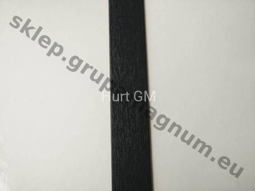 Samoprzylepna listwa maskująca Antracyt struktura 20 mm