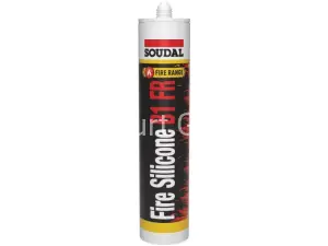 Silikon Fire Silicone B1 FR czarny 300 ml