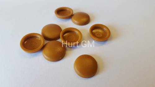 Zaślepki na wkręty 7,5 mm RAL 8001