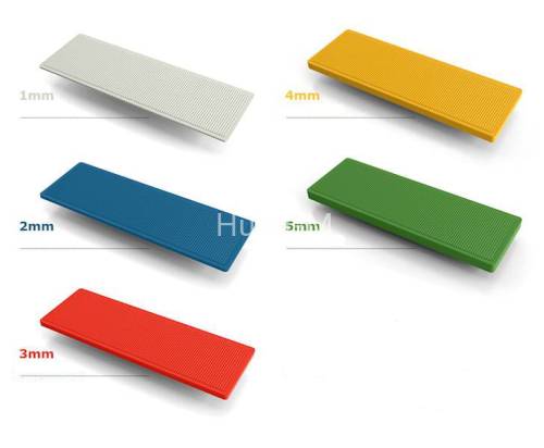 Podkładki dystansowe 15x100mm grubości 1-5 mm zestaw 500 szt