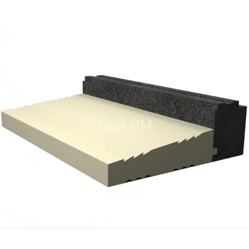 Termoparapet Nyxon Black jednostronny zewnętrzny wycinany pod każdy profil