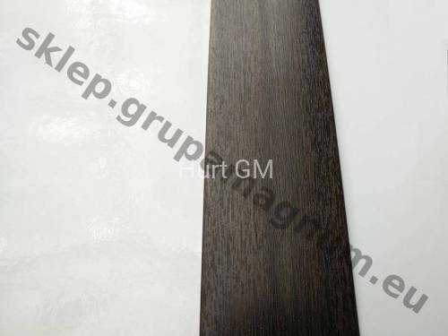 Listwy maskujące w kolorze CIEMNY DĄB 70mm - 6mb