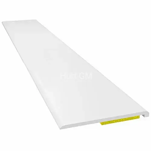 Listwa maskująca płaska samoprzylepna z PCV 40x1,5 mm