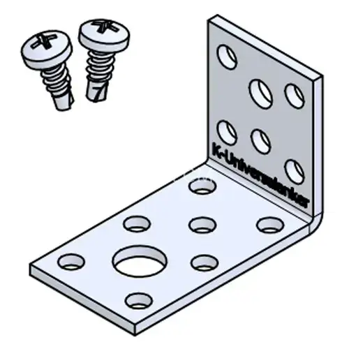 Wspornik kątowy pomocniczy VBW 35x50x2,5 do konsoli EL