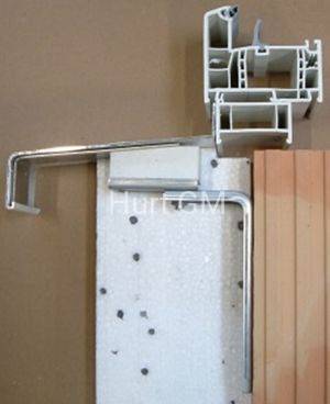 Uchwyt termiczny T-AFBH 120-160 do parapetu aluminiowego