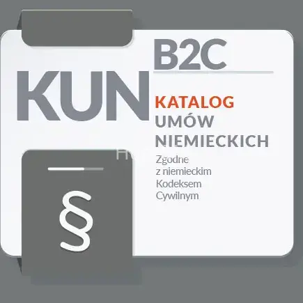 Katalog Umów Niemieckich B2C